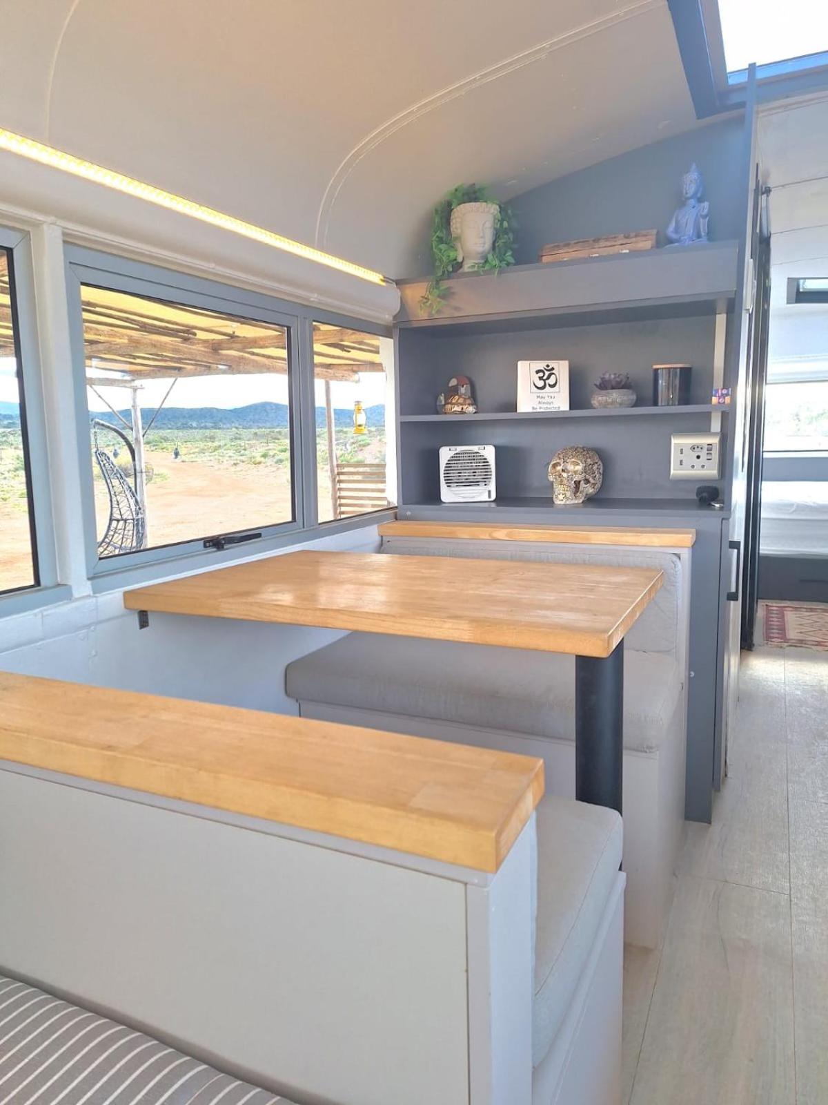 Yellow Karoo School Bus Campsite *